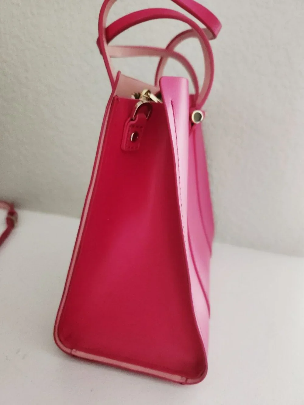 Euc Kate Spade Ny Pink Leather Shoulder Bag Purse